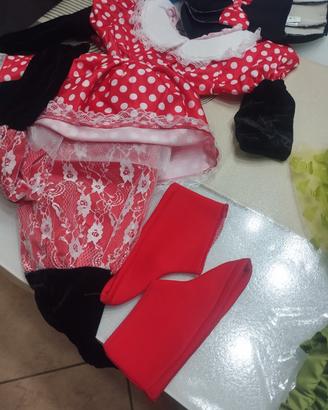 vestito di carnevale Minnie ( topoletta di Pegasus