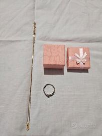 ▸ Anello Pandora + Collana Marlù