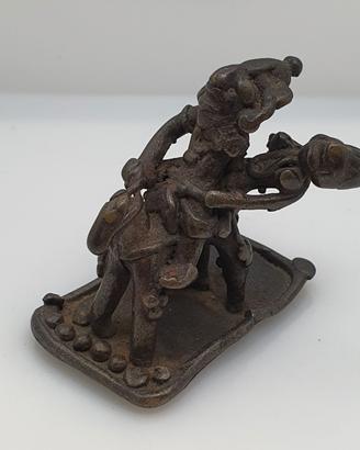 Statuetta Indiana bronzo