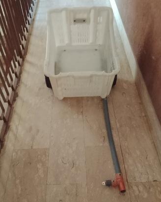carrello portapacchi per bici