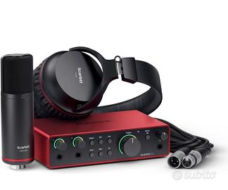 Focusrite Scarlett 2i2 Studio (4° gen.)! Audio 