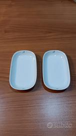 Coppia piattini Alitalia Mario Rivadossi