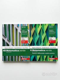 NUOVO Matematica.verde 3ª Ed.  4B + Vol. K + EBook