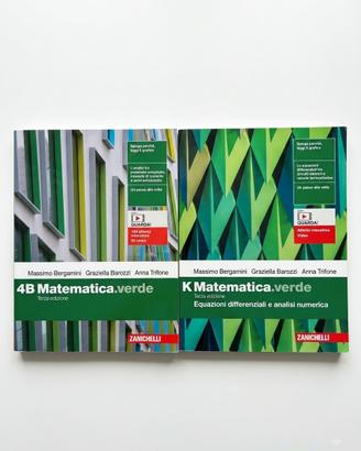 NUOVO Matematica.verde 3ª Ed.  4B + Vol. K + EBook