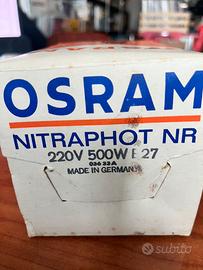 Lampada OSRAM nitraphot MR - 220V 500W