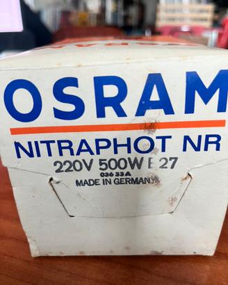 Lampada OSRAM nitraphot MR - 220V 500W