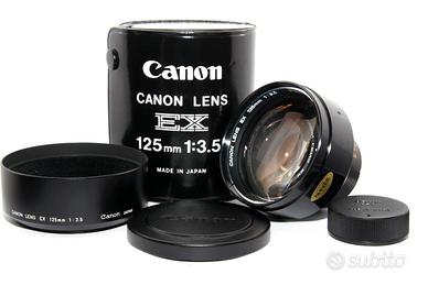 CANON EX 125mm 3.5 Obiettivo Tele per Reflex Canon