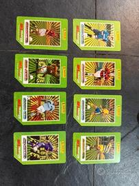 Set di 8 schede te telefoniche 1998-99 vintage pan