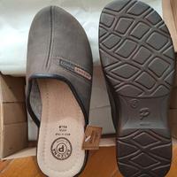 Pantofole uomo pelle nm.40