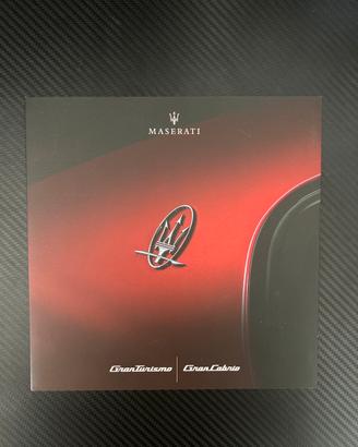 Brochure Maserati GranTurismo GranCabrio 2018