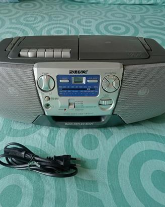 Boombox Radio/Cassette/CD Portatile Sony CFD-V7