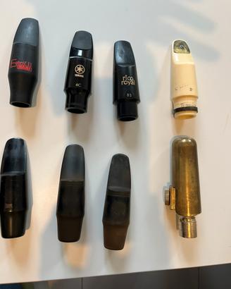 Imboccature sax selmer, ottolink, yamaha, brilhart