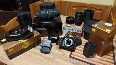 Attrezzatura completa Nikon 5100