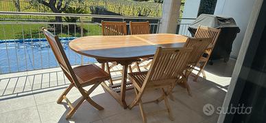 Tavolo in teak