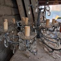 Lampadario cristallo 15 luci