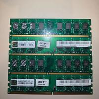 Ram DDR2 800 Mhz Acer Transcend
