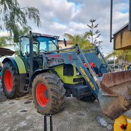 Trattore CLAAS ARES 656 RZ con pala