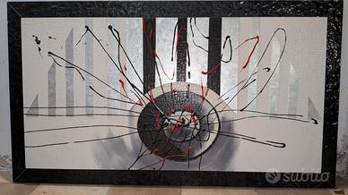 quadro moderno Playcolour 150x85 design materico