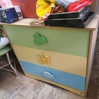 Cassettiera per neonati/bambini Pali