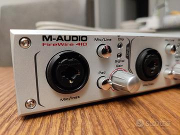 Scheda Audio M-AUDIO FireWire 410 maudio pci-e