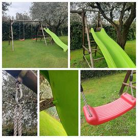 Altalena con scivolo