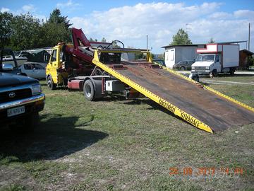 Carroattrezzi 60Q scarrabile con telecomando e Gru