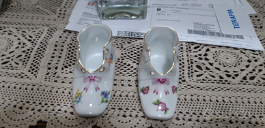 Scarpette porcellana herend