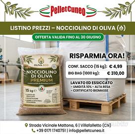 Nocciolino per caldaie policombustibili