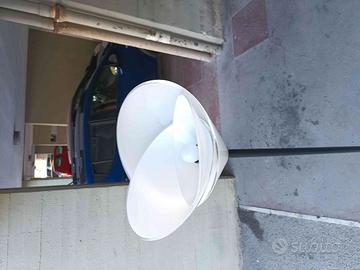 piantana cristallo murano H 1.90