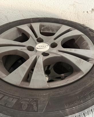 Ruote con cerchi in lega MIM