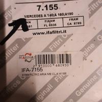 filtro aria mercedes classe A