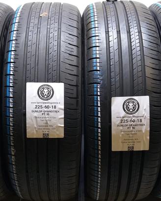 4 GOMME 225 60 18 DUNLOP A67233