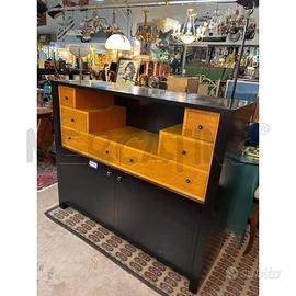 CREDENZA MODELLO FORUM BERNINI LEGNO NERO 6 CASS.+