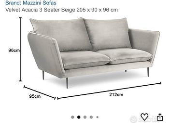 divano mazzini sofas  acquistato 1200€