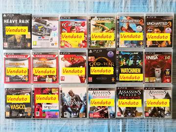 Giochi PS3 come nuovi, incluse edizioni limitate