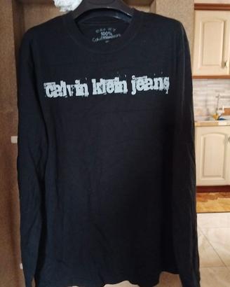 MAGLIA UOMO DI COTONE BRAND CALVIN KLEIN JEANS