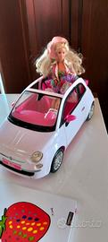 Fiat 500 Cabrio Barbie e Barbie Teen Talk 