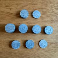 Lotto 58 Monete Italia Lire 10 Spiga anni 50 e 60