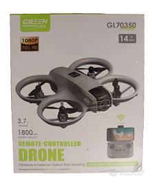 Drone Fotocamera 1080P Anti Ostacolo Eliche Prote