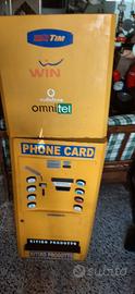 schede telefoniche -distributore automatico retro'