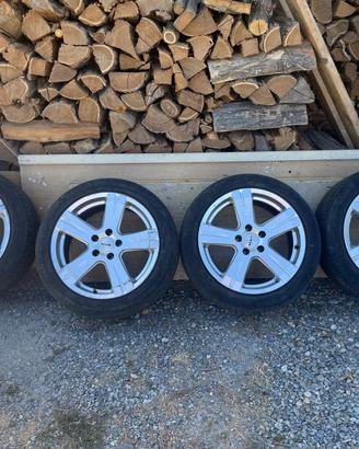 Cerchi MAK da 17 (5x112) con gomme 80%