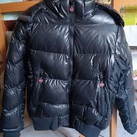 piumino bambino nuovo tg 10 anni colore blu scuro 