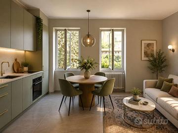 Appartamento di 54 m² con 2 locali e box auto a Mi