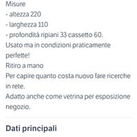 libreria in cristallo Callegaris