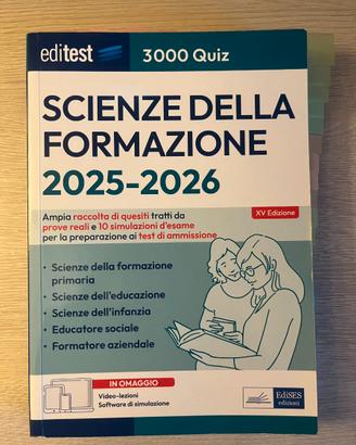 Scienze della formazione 2025-2026