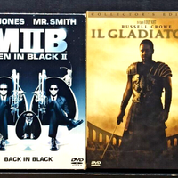 Lotto DVD Cofanetto Men in Black 2 + Il Gladiatore