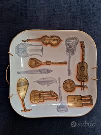 Raro piatto vintage Magrini stile Fornasetti 