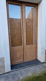 Infissi porte taglio termico legno battenti