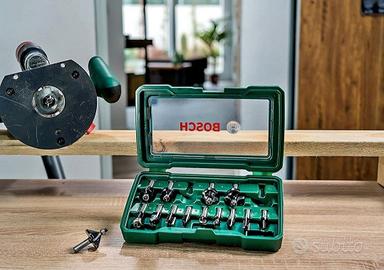 Bosch Set Da 15 Frese per Legno
