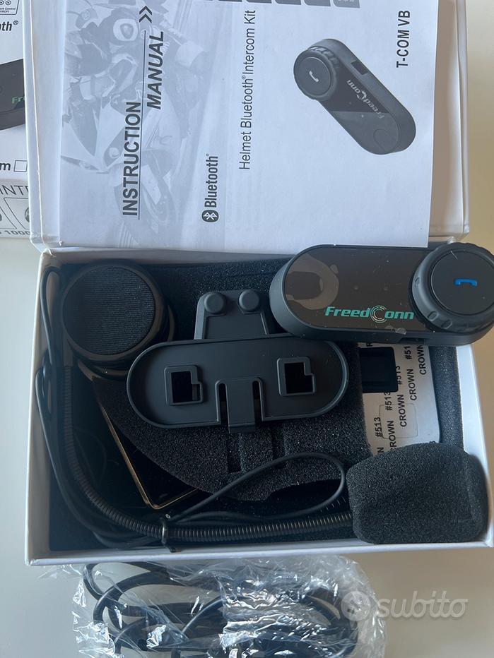 Kit Interfono Moto Auricolari Bluetooth Twiins HF3+HF2 Casco